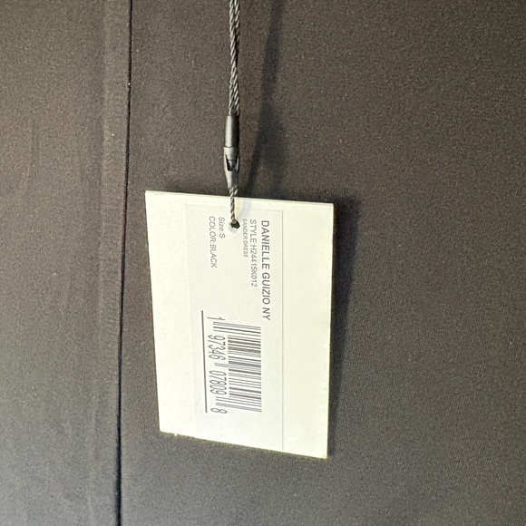 Elegant Black Long Sleeve Sander Dress side small - Picture 5 of 5